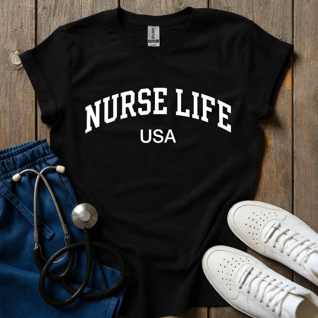 Nurse Life USA T-Shirt