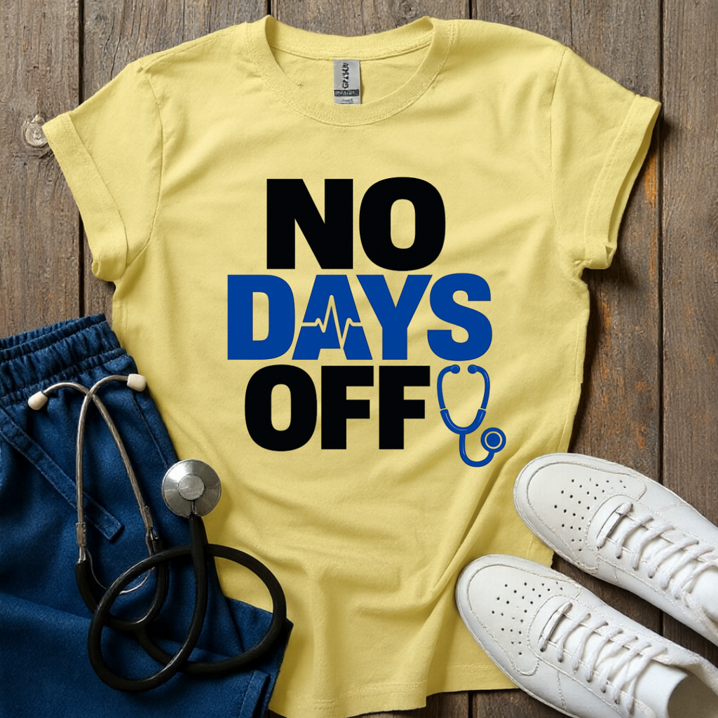 No Days Off T-Shirt
