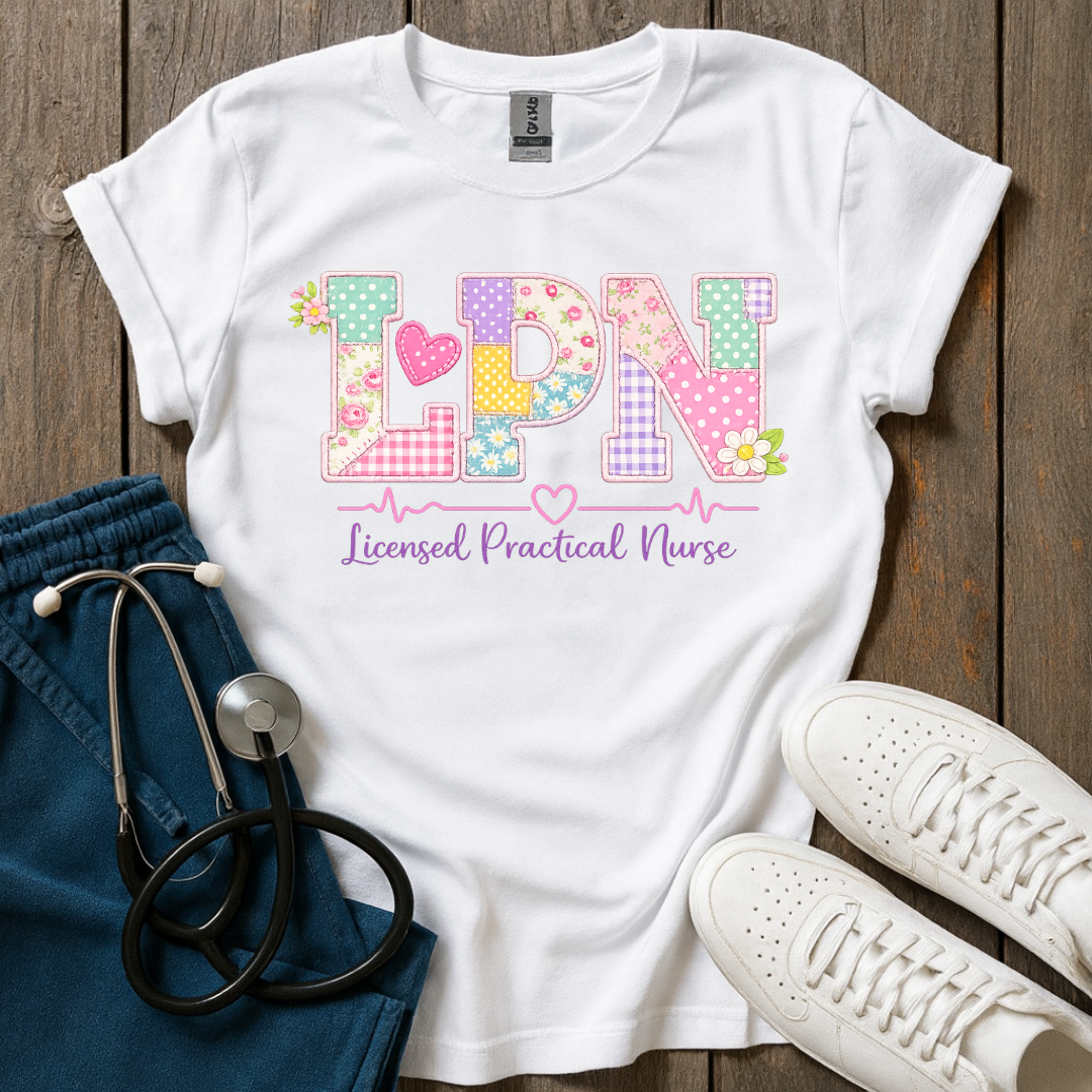 Stitched With Care LPN T-Shirt