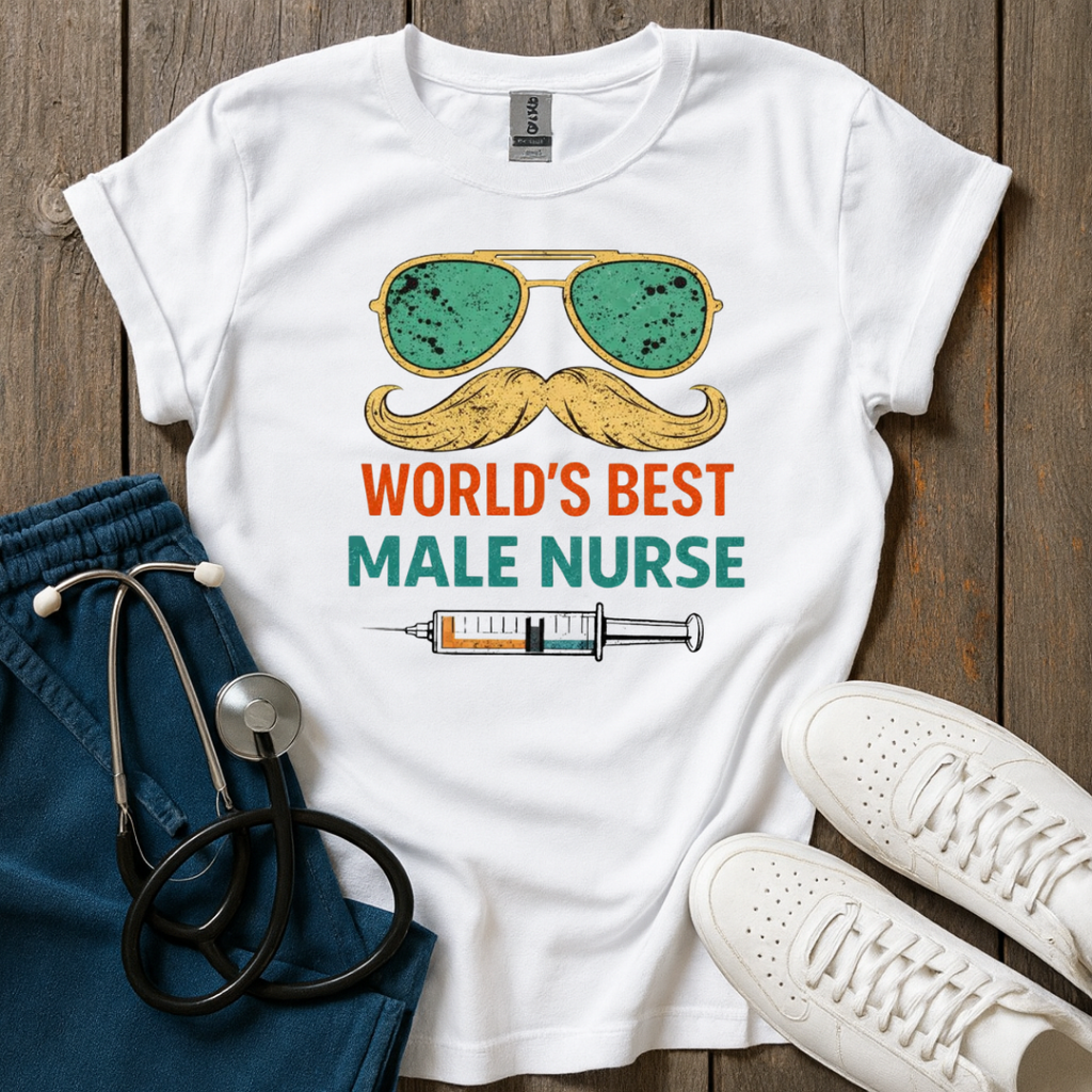 Best Male Nurse T-Shirt