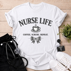 Nurse Life Repeat T-Shirt