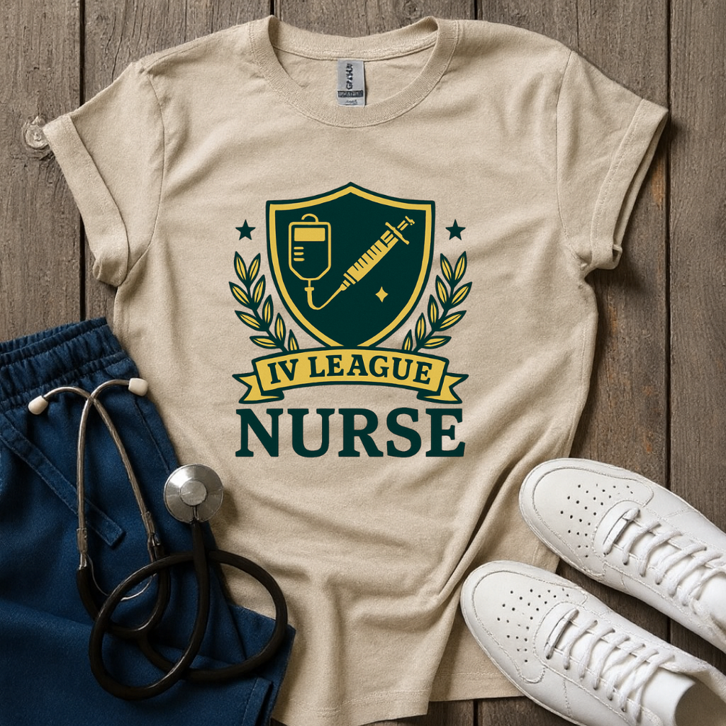 IV League Nurse T-Shirt
