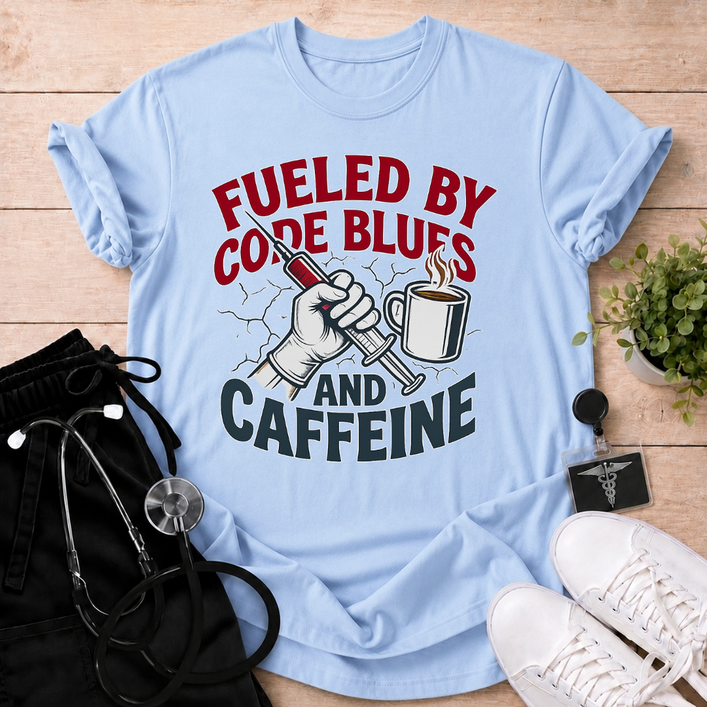 Fueled By Code Blues T-Shirt