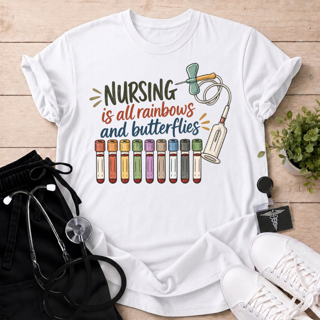 Rainbows and Butterflies T-Shirt