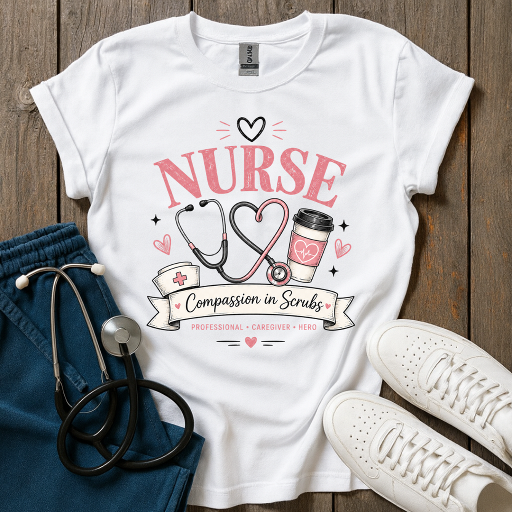 Compassion in Scrubs T-Shirt