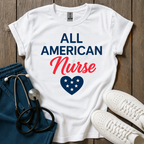 All American Nurse T-Shirt