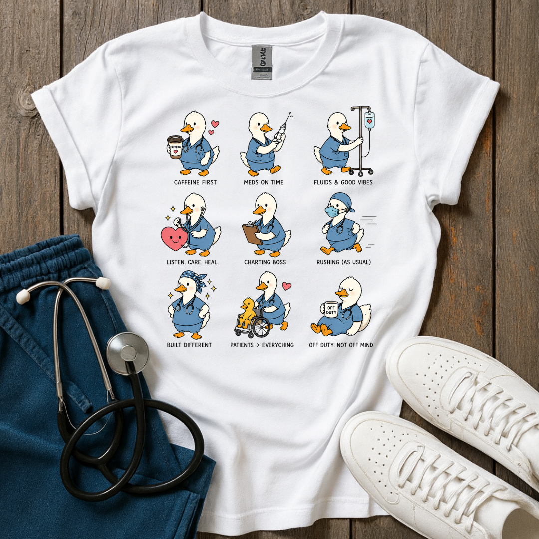 Life of a Nurse Goose T-Shirt