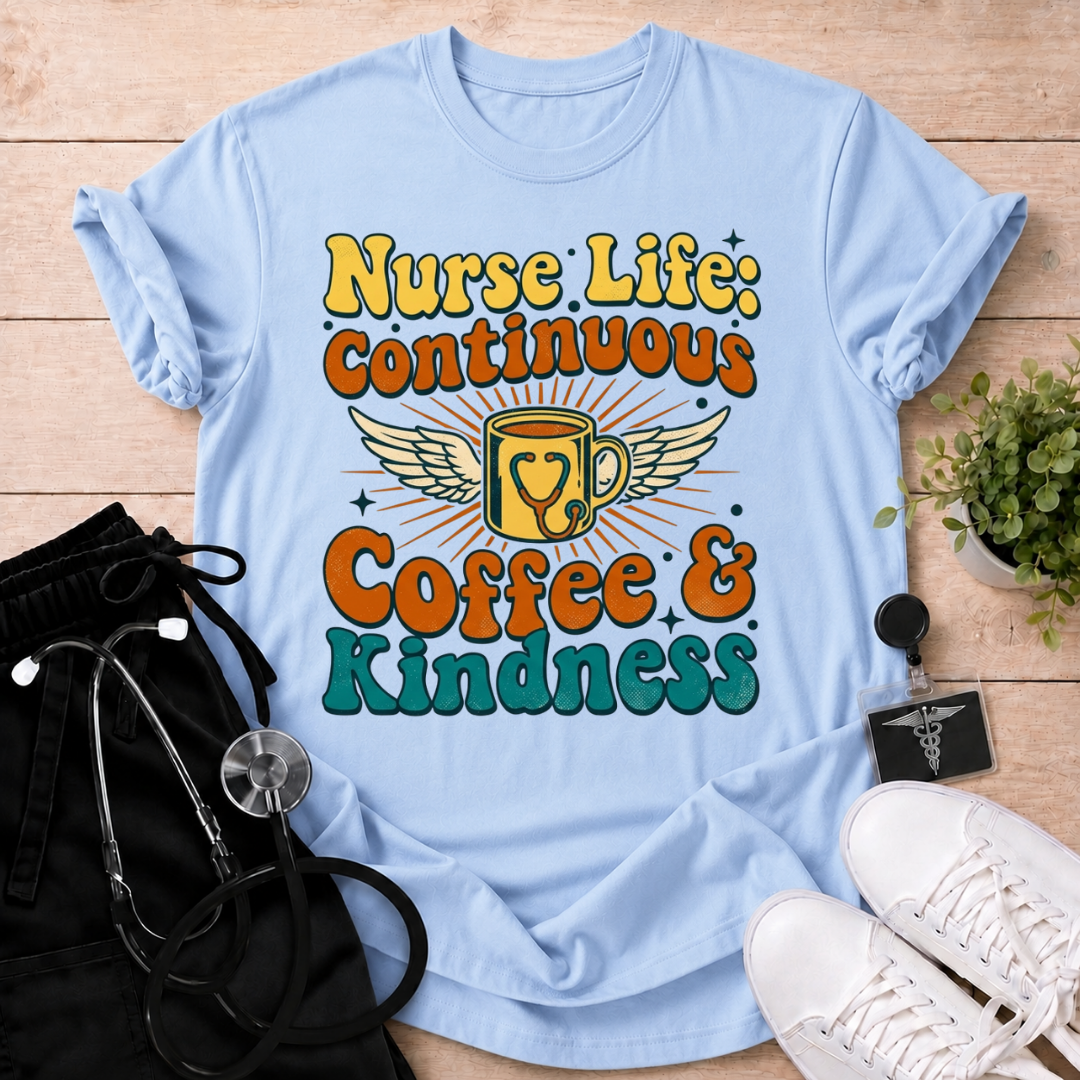 Continuous Coffee and Kindness T-Shirt