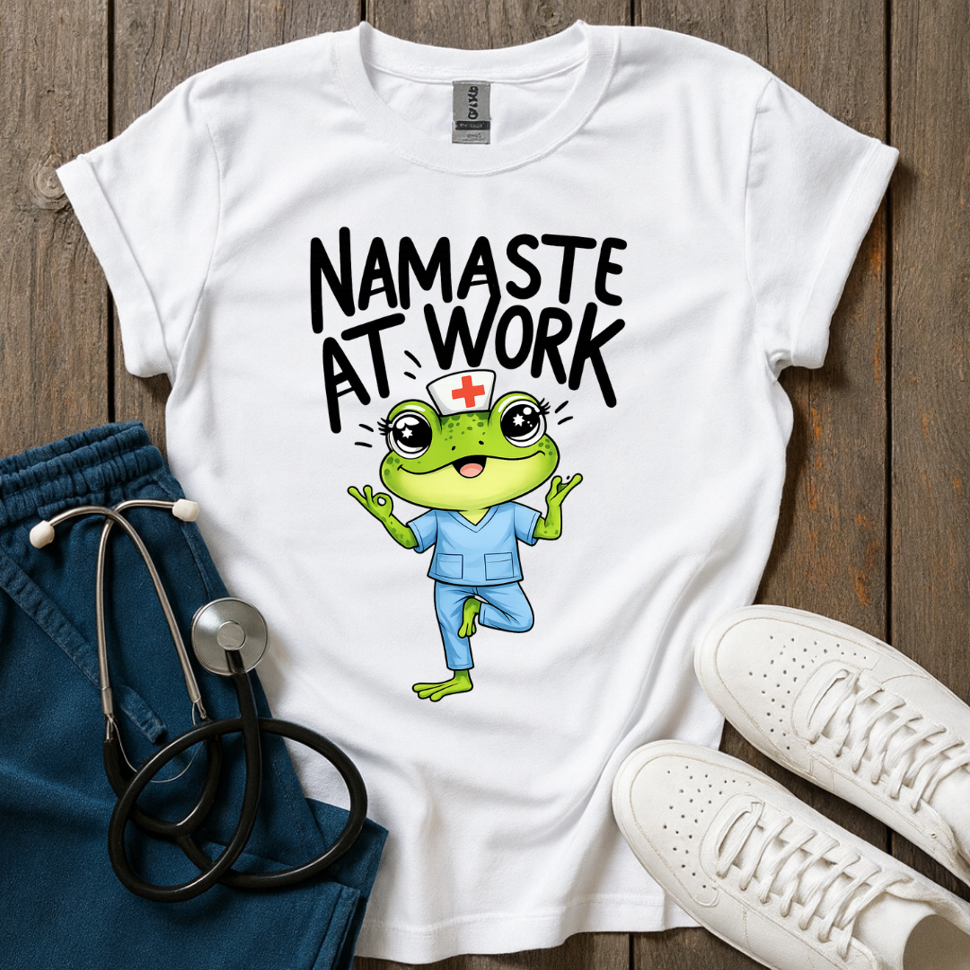 Namaste At Work T-Shirt