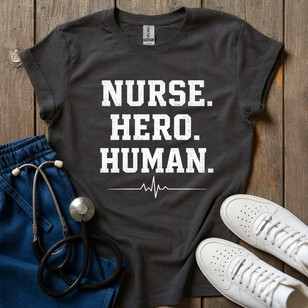 Nurse Hero Human T-Shirt