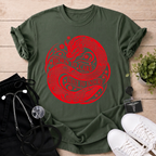 Red Dragon Graphic T‑Shirt