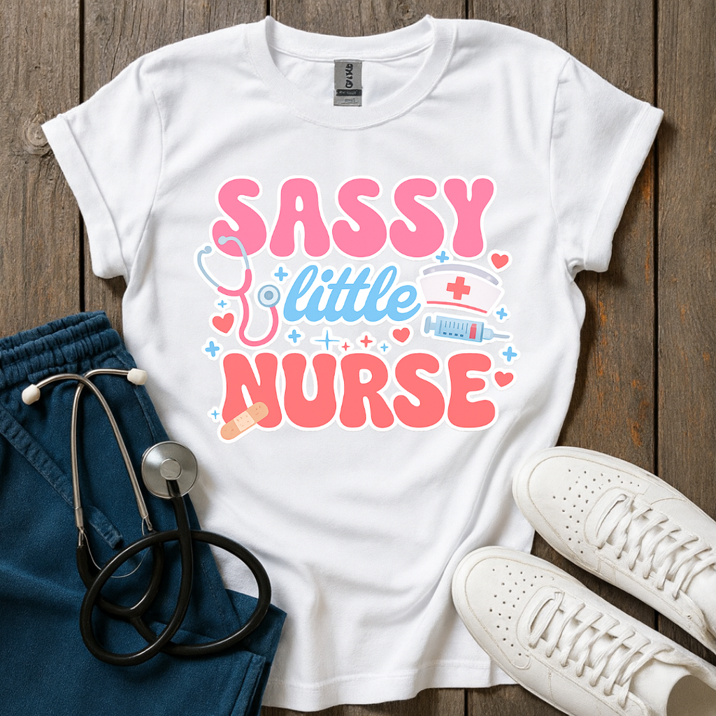 Sassy Little Nurse T-Shirt