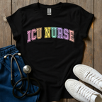 Pastel ICU Nurse T-Shirt