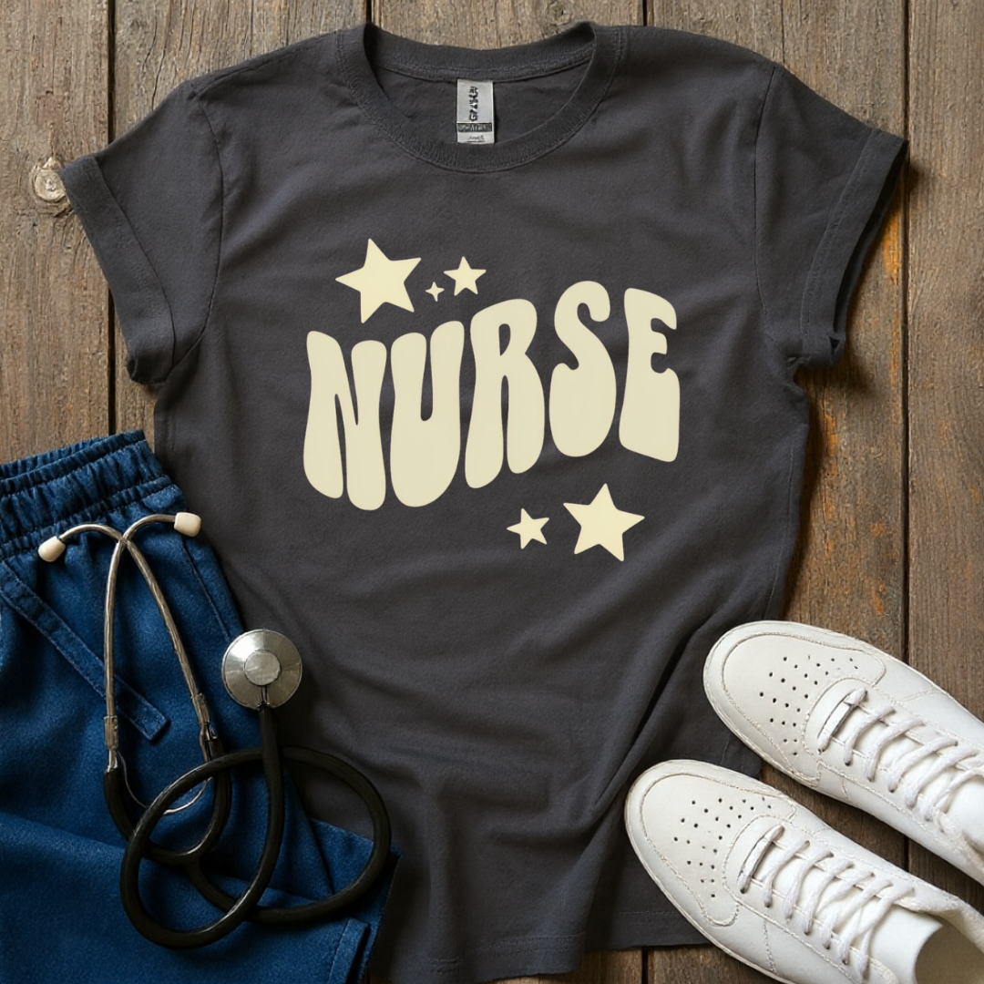 Groovy Nurse Aesthetic T-Shirt