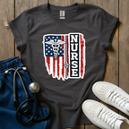 Nurse Freedom Flag T-Shirt