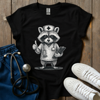 Vintage Nurse Raccoon T-Shirt