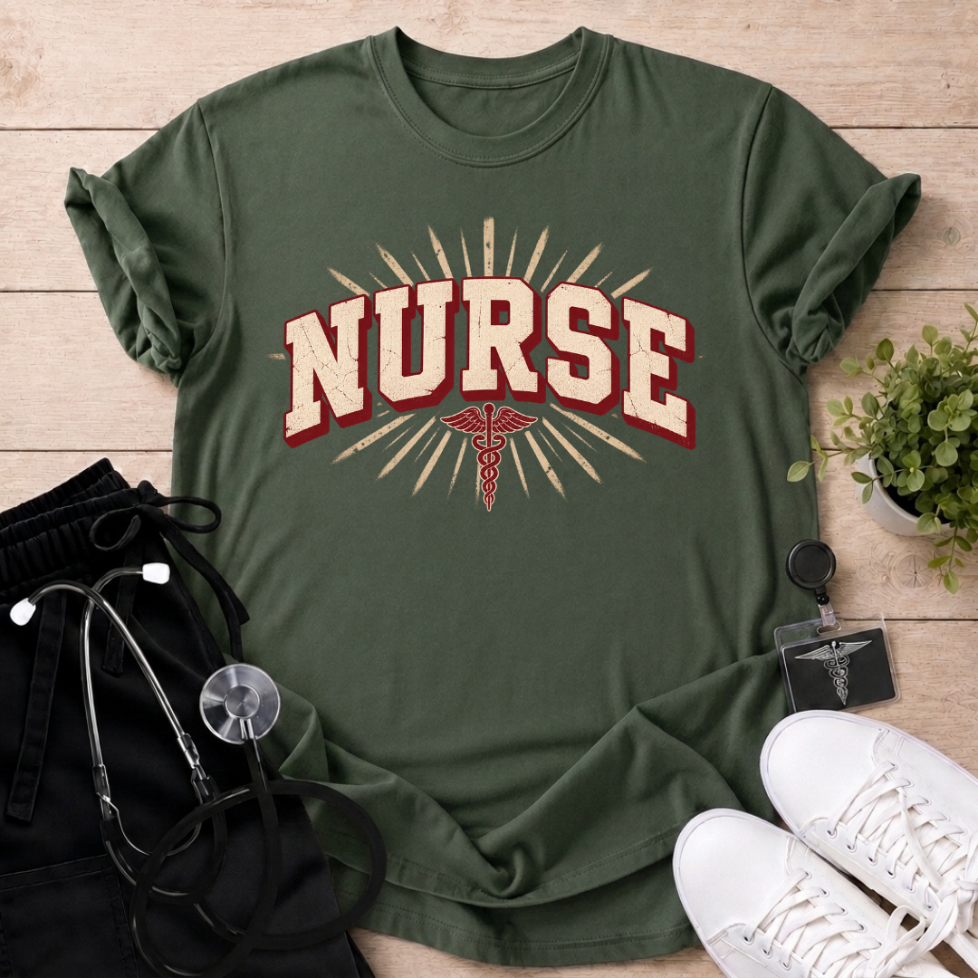 Varsity Nurse T-Shirt