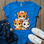 Cute Animal Nurses T-Shirt