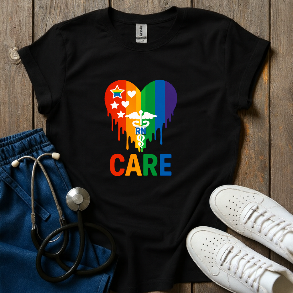 Pride Heart RN T-Shirt