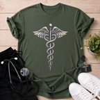 Caduceus Medical Symbol T-Shirt