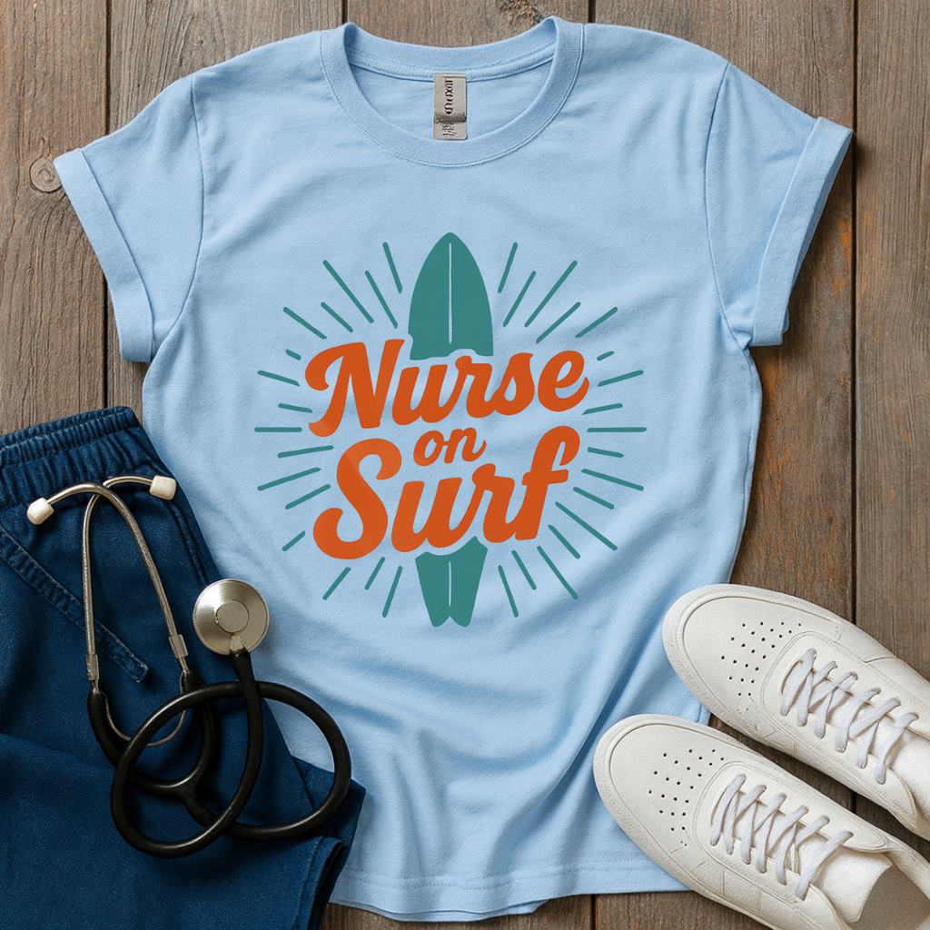 Nurse on Surf T-Shirt