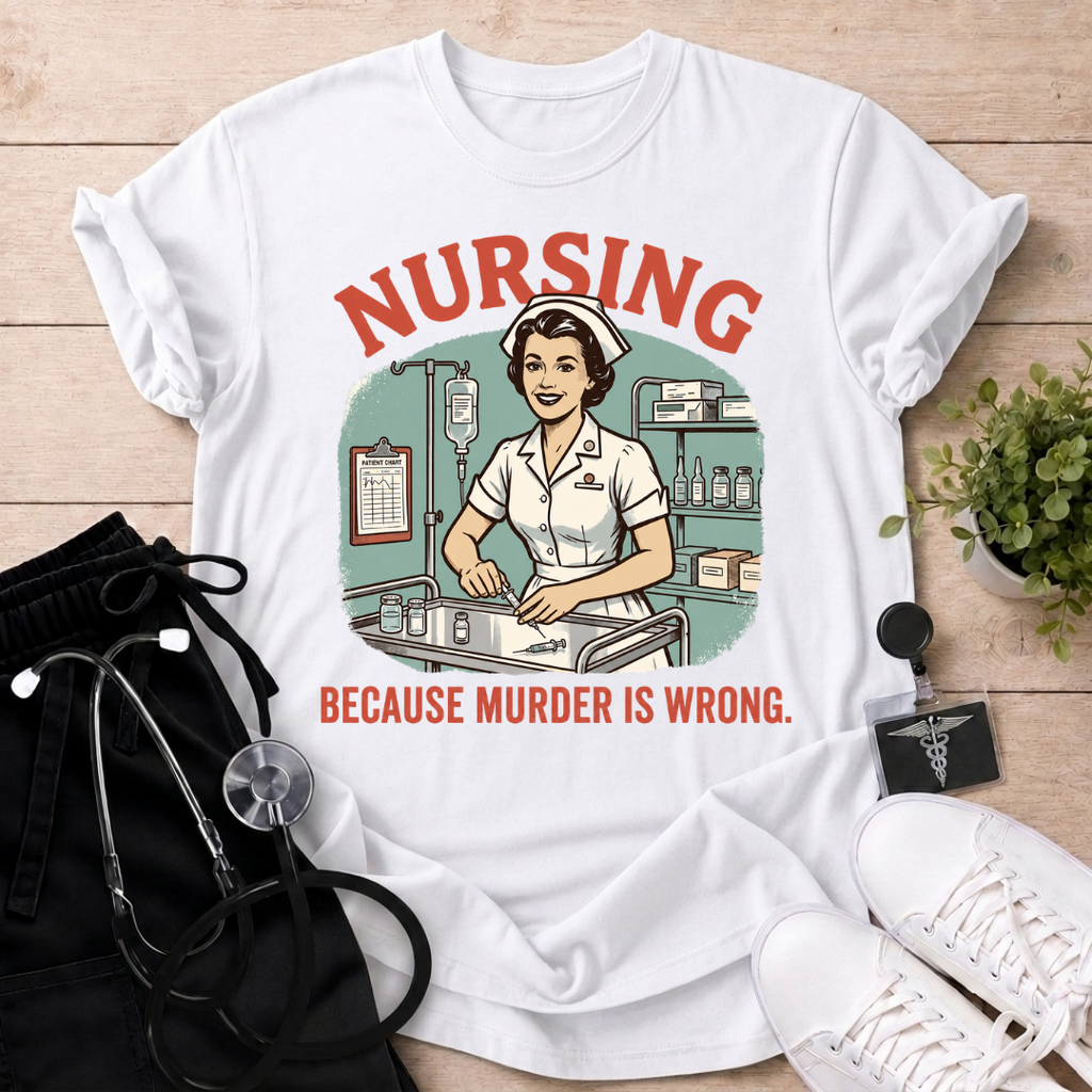 Because Murder Is Wrong T-Shirt