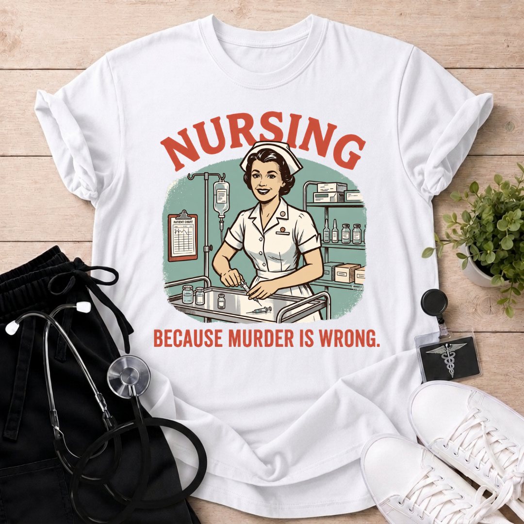 Because Murder Is Wrong T-Shirt