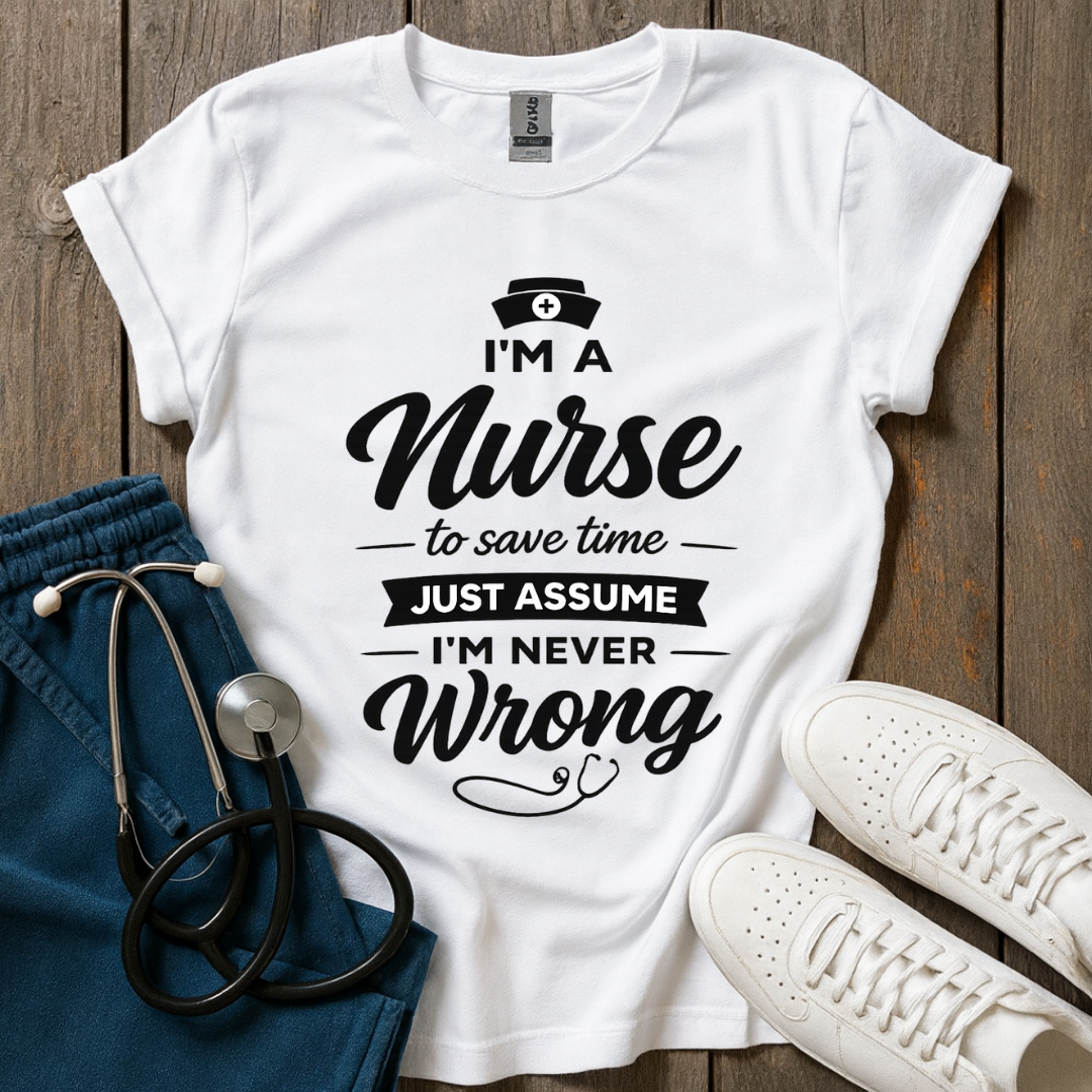 I'm Never Wrong T-Shirt