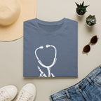 Skeleton Hand Stethoscope T-Shirt