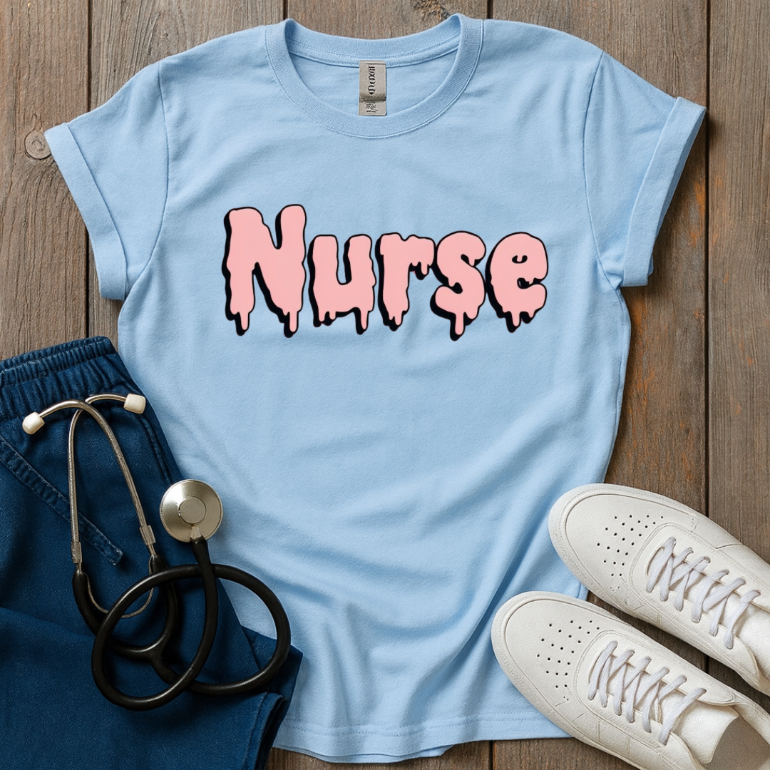 Pink Melt Nurse T-Shirt