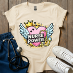 Nurse Power Wings T-Shirt