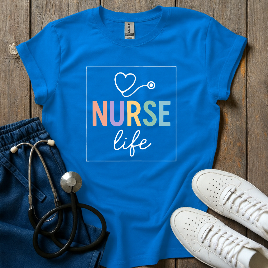 Nurse Life Frame T-Shirt