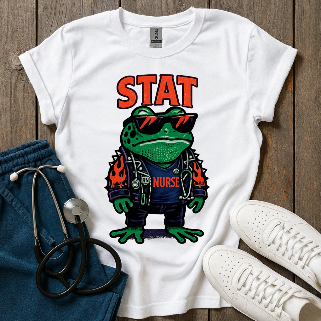STAT Frog T-Shirt