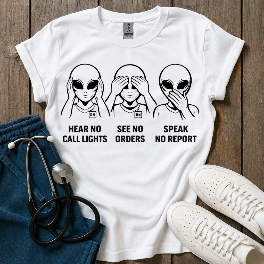 Nurse No Evil T-Shirt
