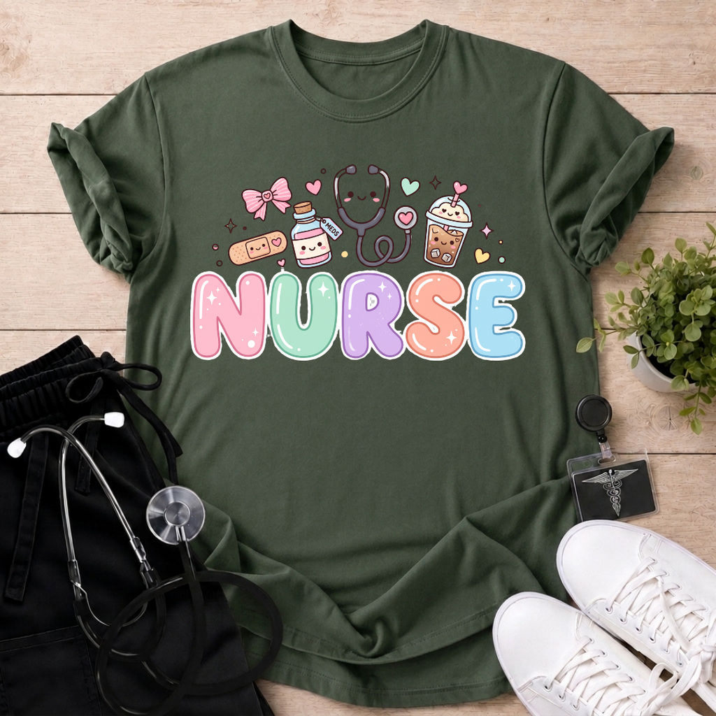 Kawaii Nurse Bundle T-Shirt