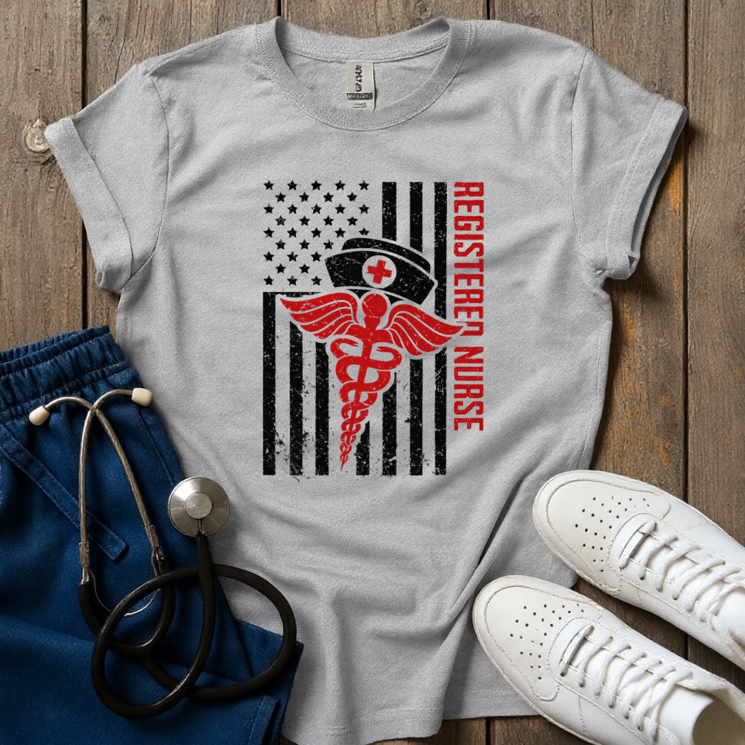 Red Caduceus T-Shirt