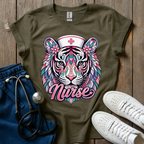 Boho Tiger Nurse T-Shirt
