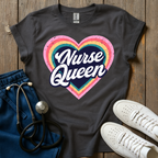 Heart Nurse Queen T-Shirt