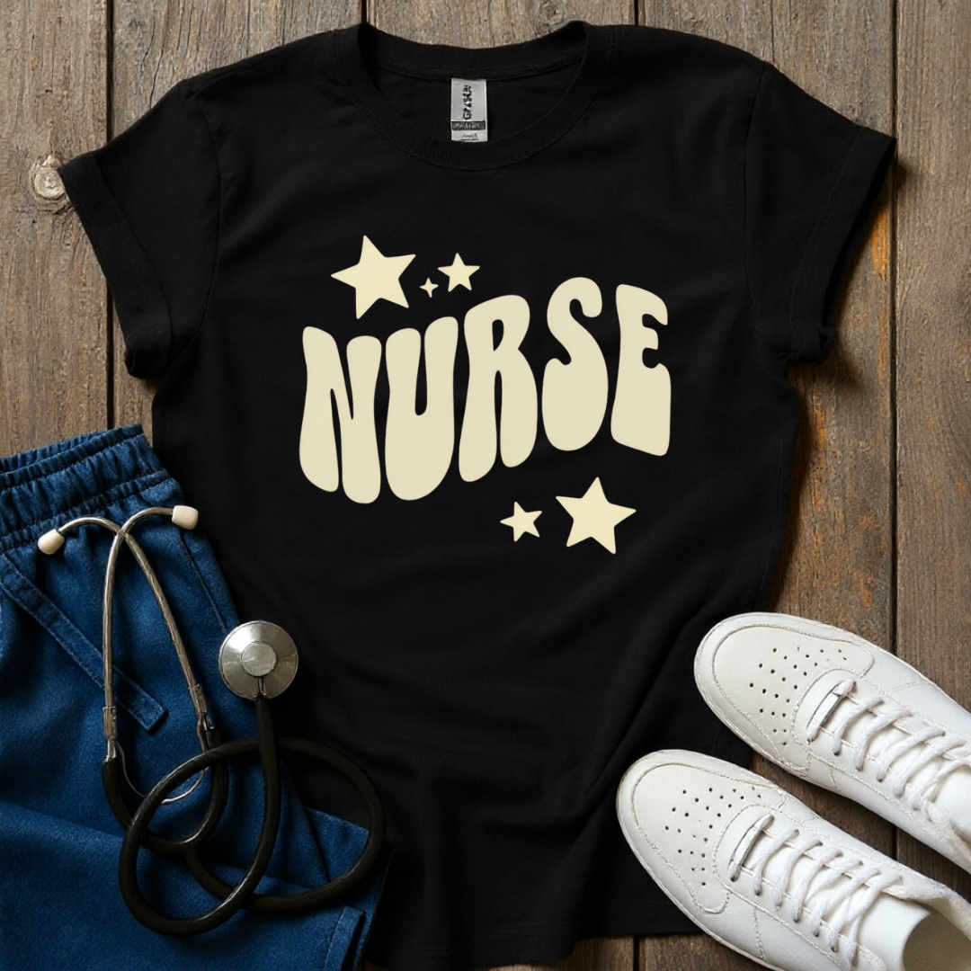 Groovy Nurse Aesthetic T-Shirt