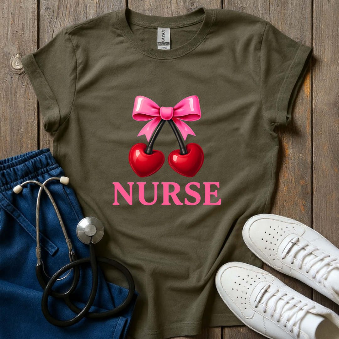 Cherry Nurse T-Shirt