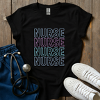 Neon Nurse Stack T-Shirt