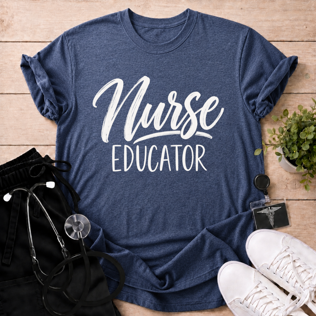 Script Nurse Educator T‑Shirt