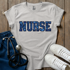 Midnight Bloom Nurse T-Shirt