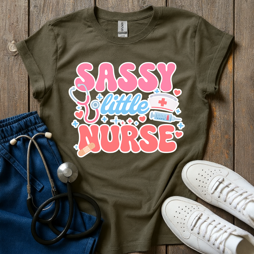 Sassy Little Nurse T-Shirt