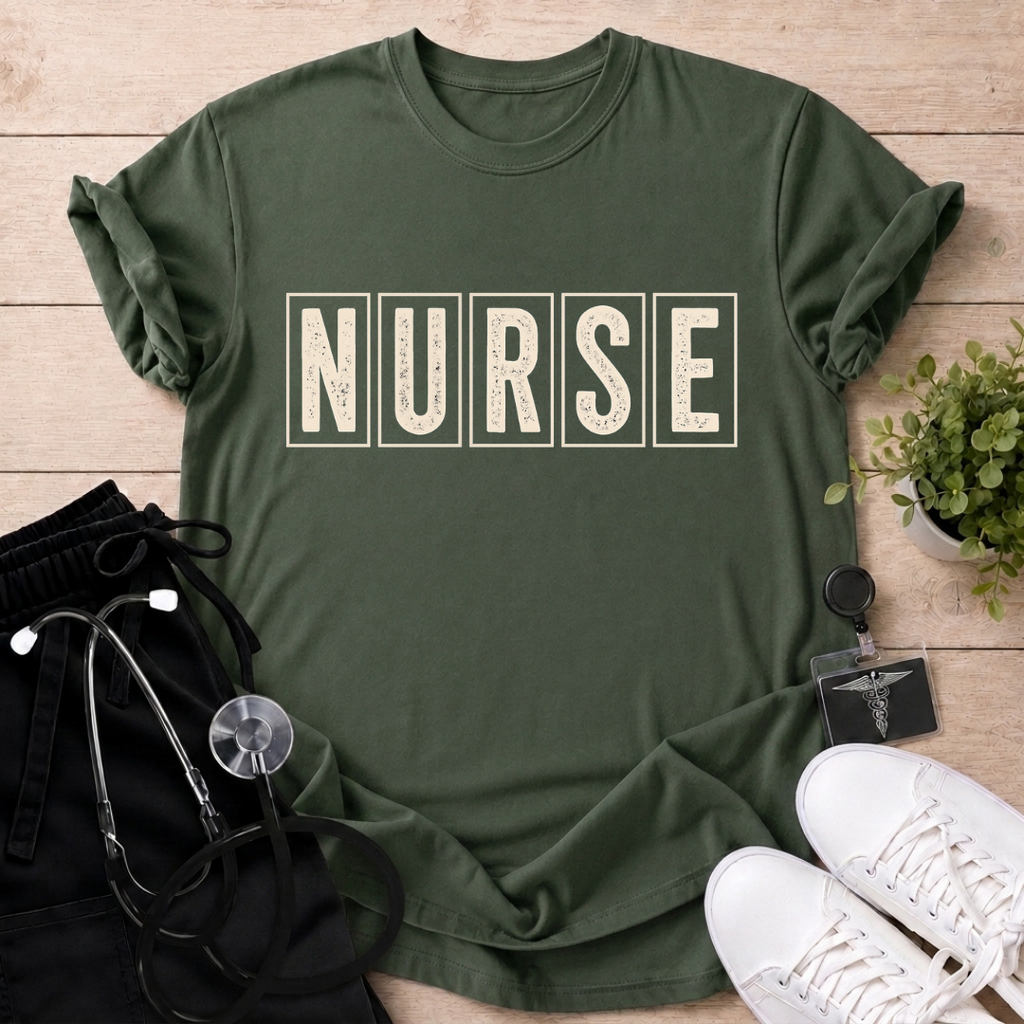 NURSE Grid T-Shirt