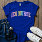 Pastel ICU Nurse T-Shirt