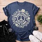 Make Peace Give Care T-Shirt