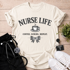 Nurse Life Repeat T-Shirt