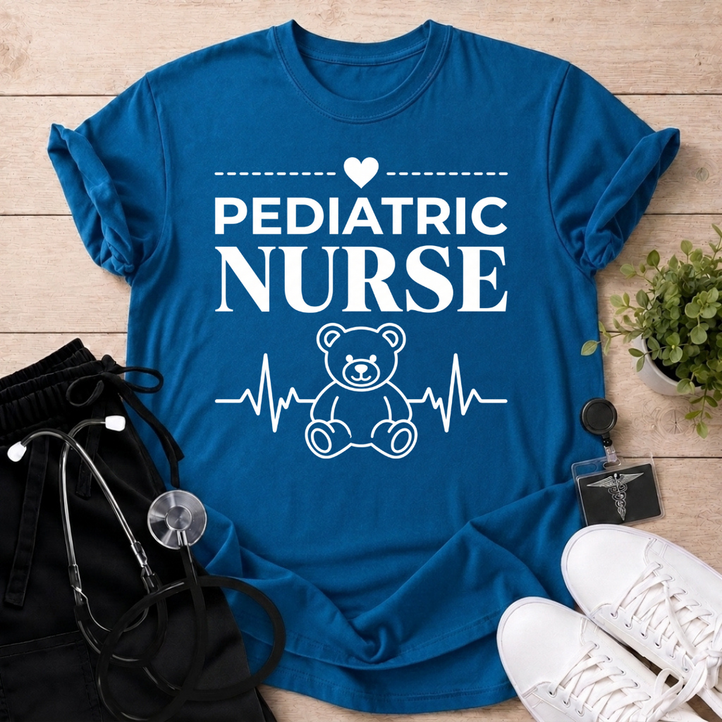 Pediatric Nurse Bear T-Shirt