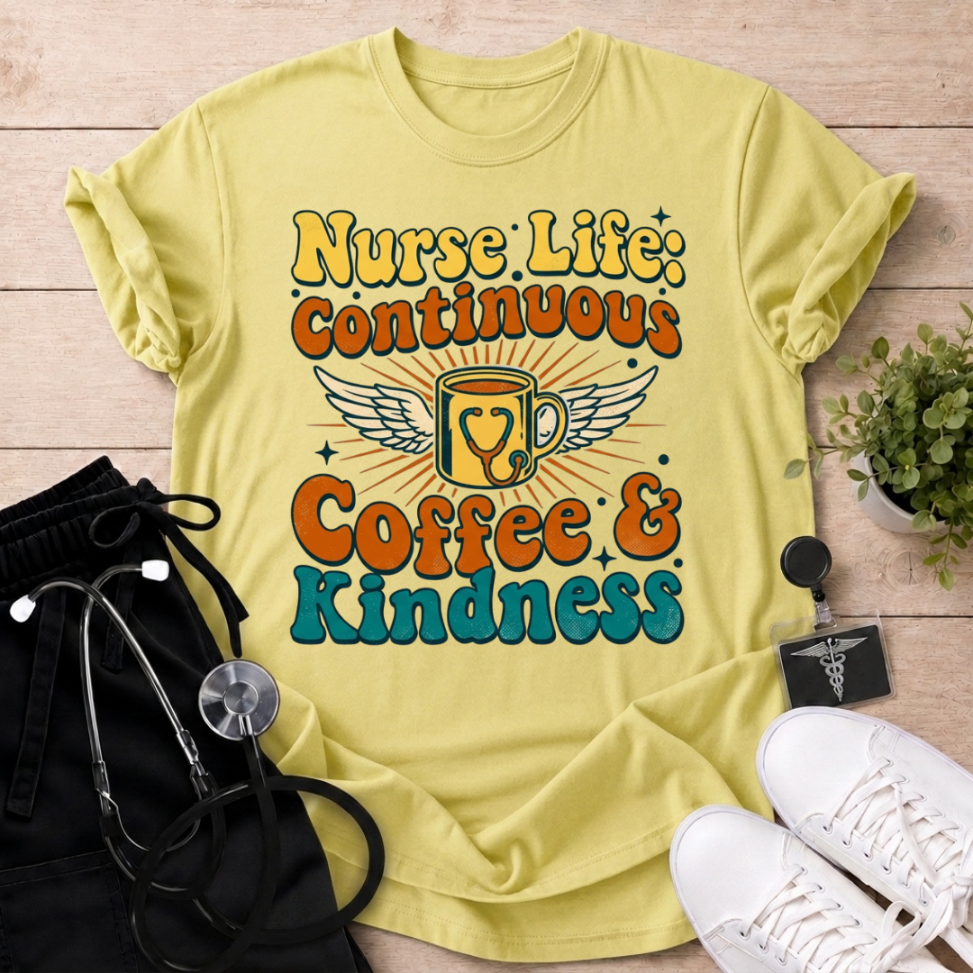 Continuous Coffee and Kindness T-Shirt